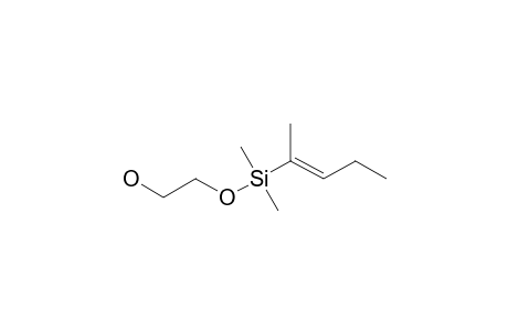 (2-HYDROXYETHOXY)-DIMETHYL-(1-METHYL-1-BUTENYL)-SILANE