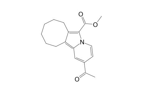 4-ACETOXY-8-METHOXYCARBONYL-7-AZATRICYCLO-[7.6.0.0(2.7)]-PENTADECA-1,3,5,8-TETRAENE