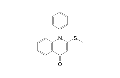 4(1H)-Quinolinone, 2-(methylthio)-1-phenyl-