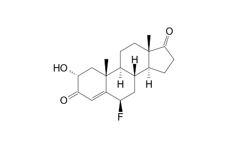 6-beta-fluoro-2-alpha-hydroxyandrost-4-ene-3,17-dione