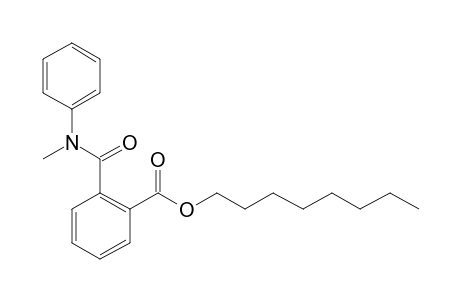 Phthalic acid, monoamide, N-methyl-N-phenyl-, octyl ester