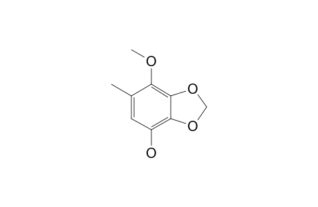 2,3-(Methylenedioxy)-4-methoxy-5-methylphenol