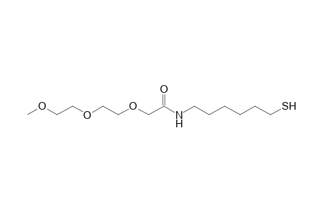 N-( 6'-Mercaptohexyl)-2-[2"-(2"'-methoxyethoxy)ethoxy]acetamide