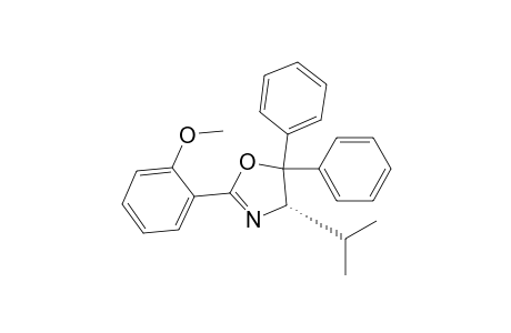 (4S)-2-(2'-Methoxyphenyl)-4-isopropyl-5,5-diphenyloxazoline