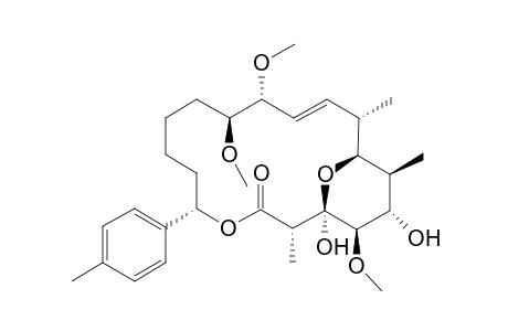 (17S)-Desphenyl-17-(4'-methylphenyl)soraphen