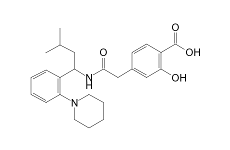 Repaglinide-M (O-deethyl-) MS2