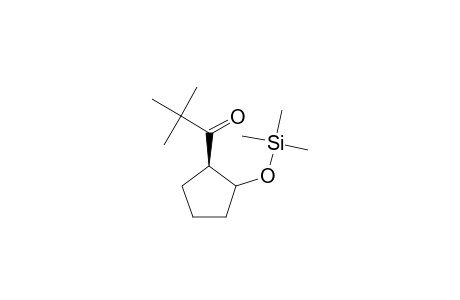 2,2-Dimethyl-1-(2-trimethylsilanyloxycyclopentyl)propan-1-one diastreoisomer