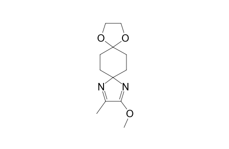 3-METHOXY-2-METHYL-4H-9,12-DIOXA-1,4-DIAZADISPIRO-[5.2.5.2]-TETRADECA-1,3-DIENE