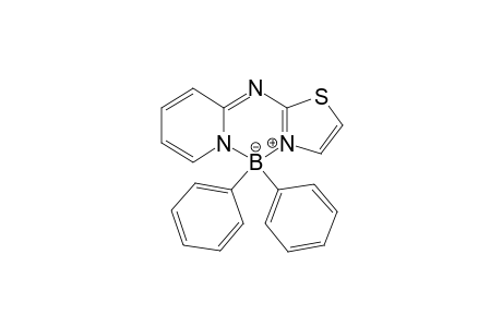 5H-pyrido[1, 2-c]thiazolo[2, 3-f]1, 3, 5, 2-triazaborin-4-ium, 5, 5-diphenyl-
