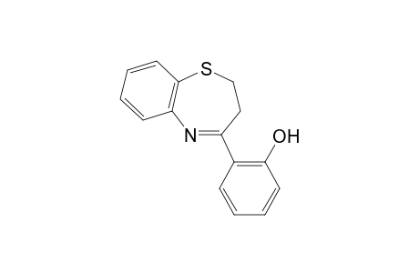 o-(2,3-dihydro-1,5-benzothiazepin-4-yl)phenol