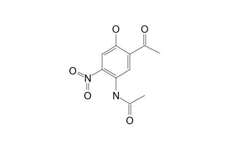 2-Acetyl-4-acetamido-5-nitrophenol