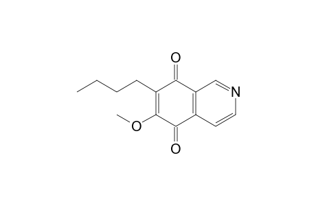 7-Butyl-6-methoxy-5,8-isoquinolinedione