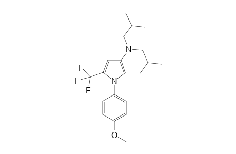 N,N-Diisobutyl-1-(4-methoxyphenyl)-5-(trifluoromethyl)-1H-pyrrol-3-amine