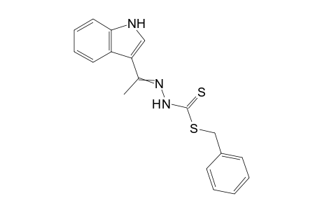 Benzyl 2-(1-(1H-indol-3-yl)ethylidene)hydrazinecarbodithioate