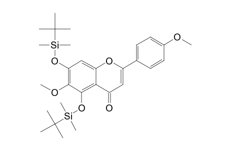 Pectolinarigenin, bis(tert-butyldimethylsilyl) ether