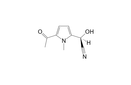 (R)-(+)-2-Hydroxy-2-(2-(5-acetyl-N-methyl)pyrrolyl)acetonitrile
