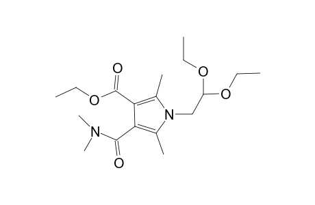 Ethyl 1-(2,2-diethoxyethyl)-4-[(dimethylamino)carbonyl]-2,5-dimethyl-1H-pyrrole-3-carboxylate