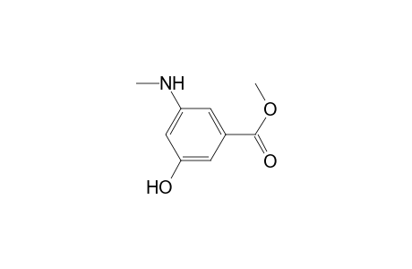 Benzoic acid, 3-hydroxy-5-(methylamino)-, methyl ester