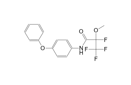 propanamide, 2,3,3,3-tetrafluoro-2-methoxy-N-(4-phenoxyphenyl)-