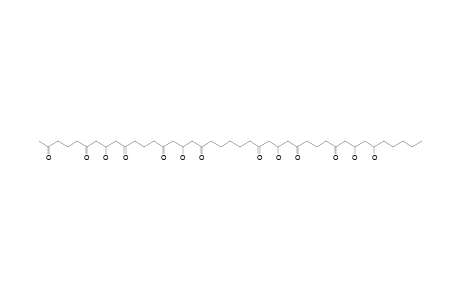 8,16,26,34,36-pentahydroxyhentetracontane-2,6,10,14,18,24,28,32-octone