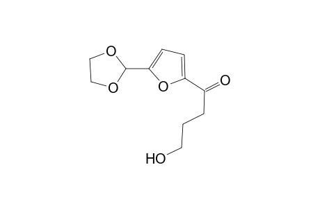 1-(5-[1,3]Dioxolan-2-yl-furan-2-yl)-4-hydroxy-butan-1-one