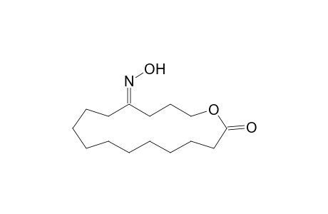 Oxacyclohexadecane-2,13-dione 13-oxime