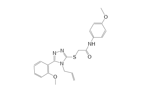2-{[4-allyl-5-(2-methoxyphenyl)-4H-1,2,4-triazol-3-yl]sulfanyl}-N-(4-methoxyphenyl)acetamide