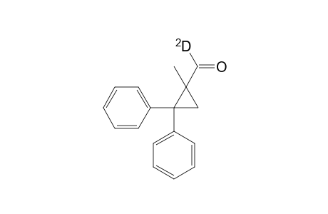 1-Deuteraldehyde,1-methyl-2,2-diphenylcyclopropane