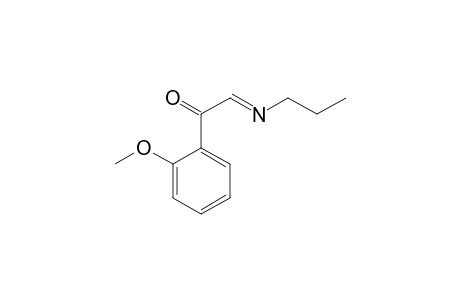 2-(2-Methoxyphenyl)-N-propyl-2-oxo-ethanimine