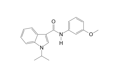 N-(3-Methoxyphenyl)-1-(propan-2-yl)-1H-indole-3-carboxamide