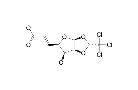 5,6-DIDEOXY-(R)-1,2-O-(2,2,2-TRICHLOROETHYLIDENE)-BETA-D-LYXO-HEPT-5-(E)-ENO-1,4-FURANURONIC-ACID