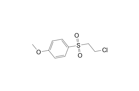 Benzene, 1-[(2-chloroethyl)sulfonyl]-4-methoxy-