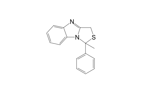 1-Methyl-1-phenyl-1H,3H-thiazolo[3,4-a]benzimidazole