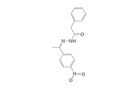 N'-[(Z)-1-(4-Nitrophenyl)ethylidene]-2-phenylacetohydrazide