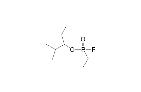 1-Ethyl-2-methylpropyl ethylphosphonofluoridoate