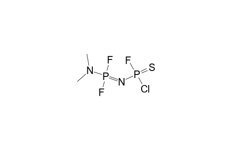Phosphoramidimidic difluoride, N'-(chlorofluorophosphinothioyl)-N,N-dimethyl-