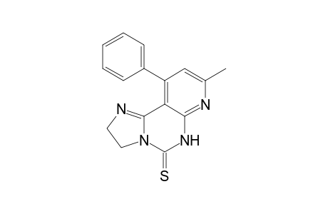 7-Methyl-9-phenyl-2,5-dihydro-3H-(1,3a,5,6)-tetraazacyclopenta[a]naphthalene-4-thione