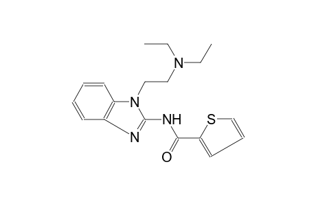 N-{1-[2-(diethylamino)ethyl]-1H-benzimidazol-2-yl}-2-thiophenecarboxamide
