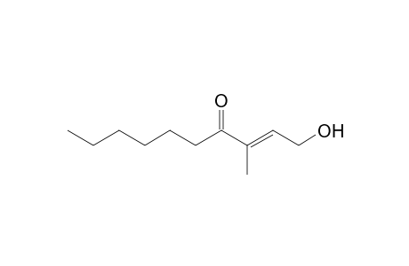 (E)-1-Hydroxy-3-methyl-2-decen-4-one