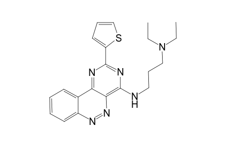 N',N'-Diethyl-N-[2-(2-thienyl)pyrimido[5,4-c]cinnolin-4-yl]-propane-2,3-diamine
