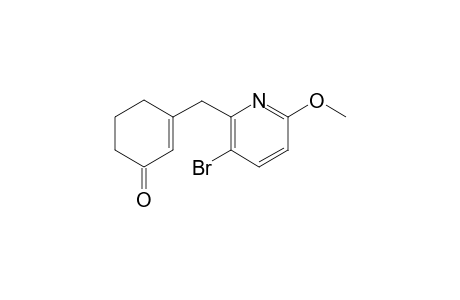 5-Bromo-6-(3'-oxocyclohex-1'-enyl)methyl]-2-methoxypyridine