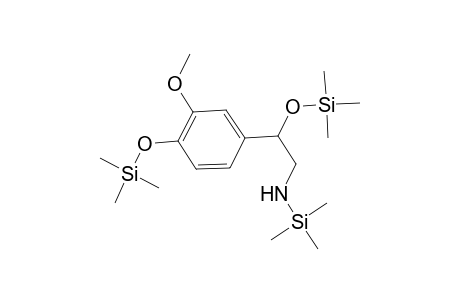 N-(2-(3-Methoxy-4-[(trimethylsilyl)oxy]phenyl)-2-[(trimethylsilyl)oxy]ethyl)(trimethyl)silanamine