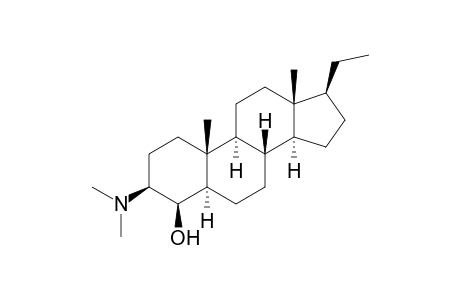 3.beta.-dimethylamino-4.beta.-hydroxy-5.alpha.-pregnane