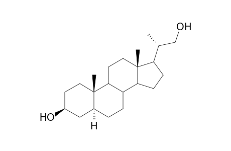 (3.beta.,5.alpha.,20S)-20-Methylpregnane-3,21-diol
