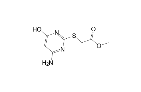 Methyl 2-[(4-amino-6-oxo-1H-pyrimidin-2-yl)sulfanyl]acetate