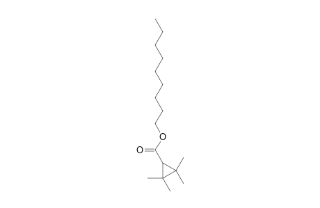 2,2,3,3-tetramethyl-1-cyclopropanecarboxylic acid nonyl ester