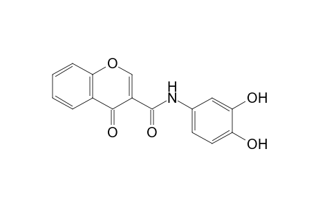N-(3,4-Dihydroxyphenyl)-4-oxo-4H-1-benzopyran-3-carboxamide