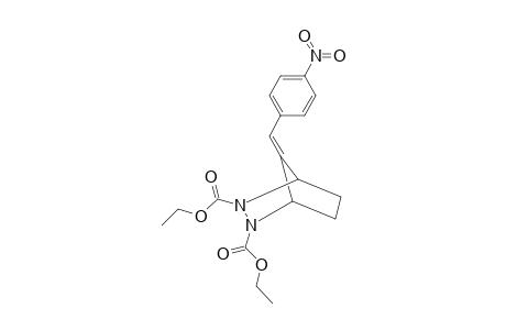 DIETHYL-7-(4-NITROPHENYLMETHYLENE)-2,3-DIAZABICYCLO-[2.2.1]-HEPTANE-2,3-DICARBOXYLATE