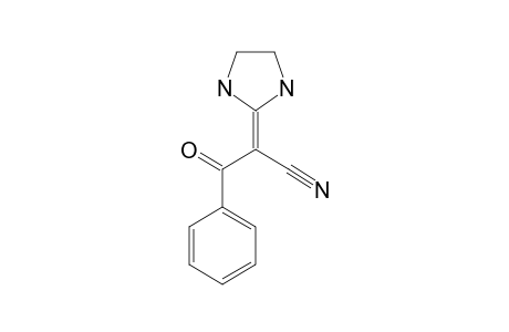 2-imidazolidin-2-ylidene-3-keto-3-phenyl-propionitrile