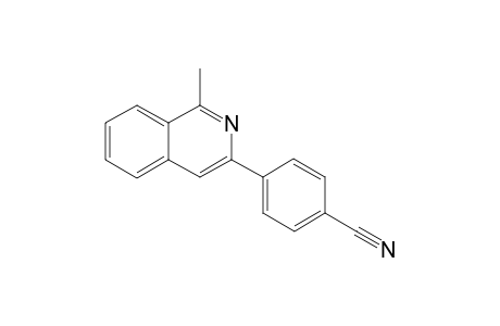 4-(1-Methylisoquinolin-3-yl)benzonitrile